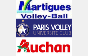 Paris Volley (Ligue A) est à Martigues ce  soir pour la Coupe