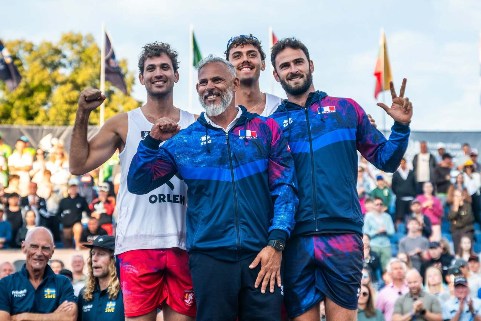 NOS BEACHERS SUR LE PODIUM EUROPÉEN !