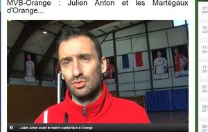 Avant Orange samedi: Julien Anton au micro de Maritima 