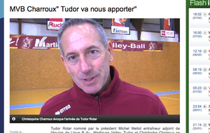 Christophe: '' Tudor va nous apporter''