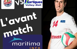 Avant Saint-Quentin Martigues. l'avant match Maritima
