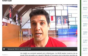 Martigues / Mende samedi. L’avant match Maritima