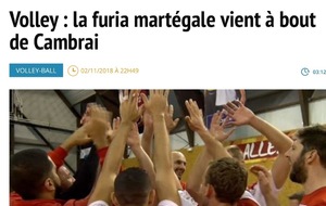 Martigues 3/1 Cambrai. Le reportage de Maritima Medias 