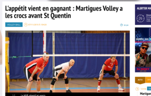 Saint-Quentin Martigues. L'avant match de Maritima Médias 