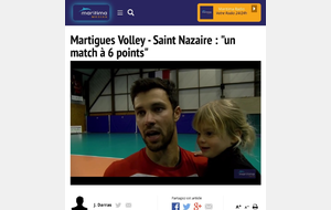 Avant Martigues / St Nazaire. L’avant match de Maritima Medias 