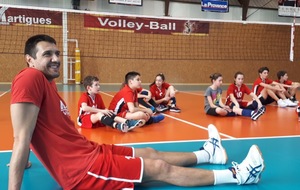 Nos jeunes en stage avec les « grands » pour l’animation 