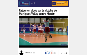 Martigues 3/2 Mende. On a la vidéo Maritima ! 