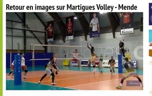 Martigues 3/0  Mende. Les meilleurs moments en vidéo 