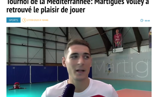 Kévin François au micro de Maritima Médias 