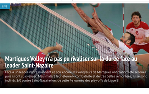 Martigues 0/3 St-Nazaire : et pourtant un beau moment de volley