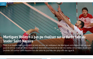 Martigues 0/3 St-Nazaire : et pourtant un beau moment de volley 