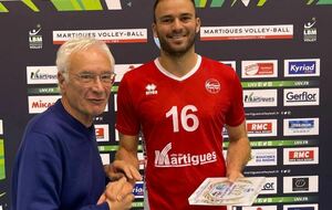 Manu Ragondet MVP face à St-Jean d'Illac 