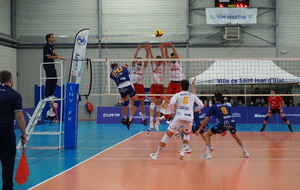 Ligue B: une victoire au courage en cinq sets à Saint-Jean d'Illac 