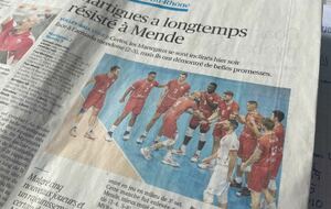 Après MVB 2/3 Mende : La Provence a aimé 