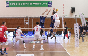 Nancy 3/1 MVB : dommage après un très bon deuxième set.
