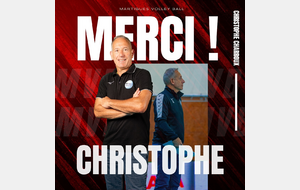 Christophe Charroux quitte son poste d'entraîneur, mais reste au cœur du projet du MVB