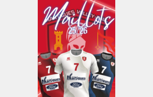 Les maillots de la saison 2025/2026 dévoilés