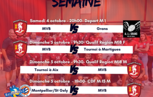 Programme  du week-end