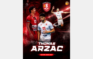 Thomas Arzac poursuivra l'aventure avec le Martigues Volley-Ball