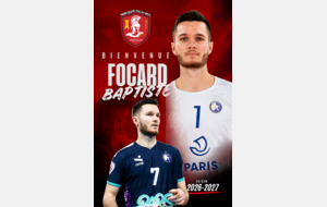 Baptiste Focard rejoint le Martigues Volley-Ball pour la saison 2026-2027