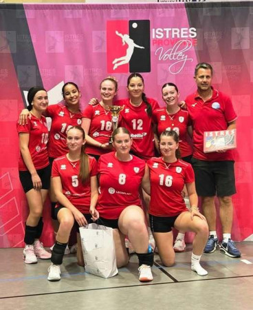 Les M18F montent sur le podium au tournoi d’Istres