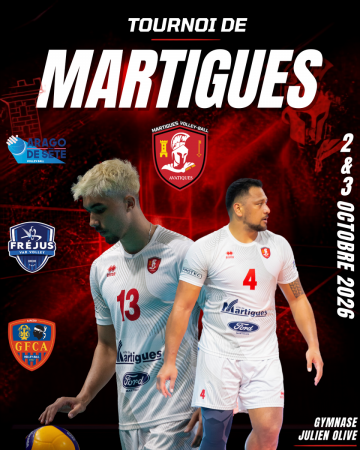Le Tournoi de Martigues revient les 2 et 3 octobre 2026
