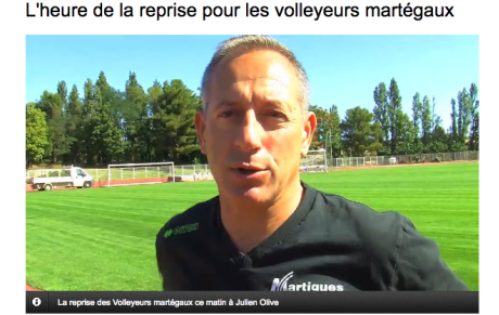 La reprise ce matin à Olive: Physique, programme des amicaux. C'est parti pour nos Sang et Or 