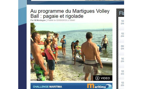 Raid Kayak : Maritima médias a suivi ''l'aventure''