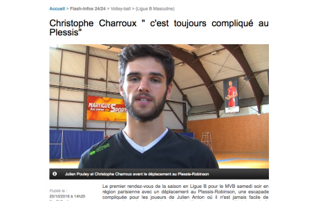 Plessis-MVB. Jour J-1. Le reportage de Maritima Médias 