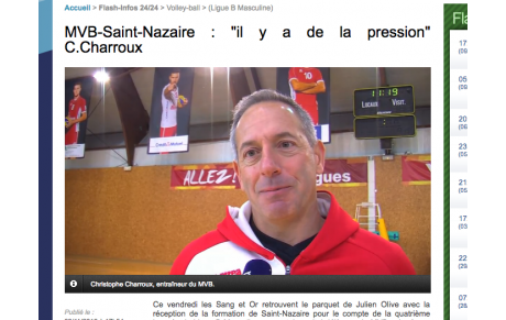 Avant Martigues - Saint Nazaire: le coach au micro de Maritima.info (Vidéo) 