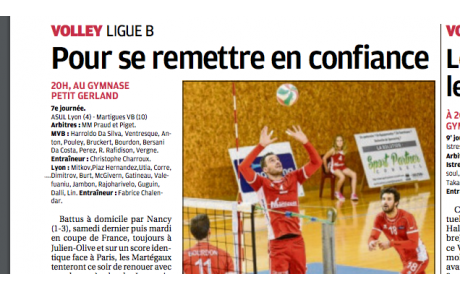 Avant Lyon-Martigues: Pour La Provence, c'est la ''Julien's company'' 