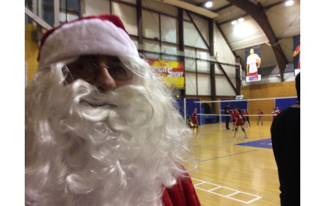 Papa Noël est passé par Martigues Volley 
