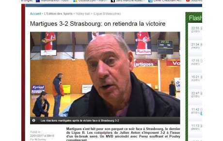 Martigues 3-2 Strasbourg. ''On retiendra la victoire'' (Maritima.info)