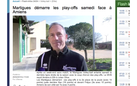 Avant Martigues / Amiens : l'avis du coach 