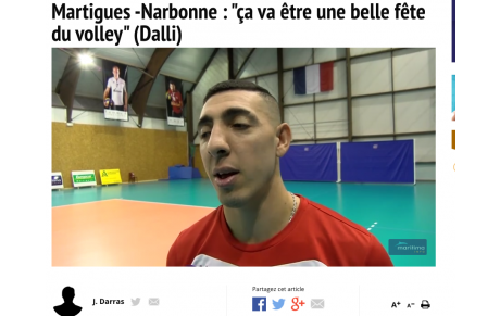 CdeF Pro: Martigues / Narbonne. Maritima prépare le match 