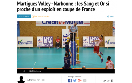 Martigues 2/3 Narbonne. Le match en 5 minutes de jeu 