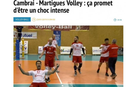 Les Pros à Cambrai samedi. On emporte notre recep’ avec nous ! 