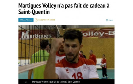 Martigues 3/0 Saint Quentin. L’après match de Maritima Medias