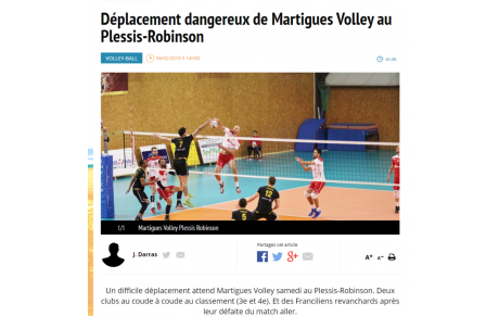 Plessis / MVB. L'avant match avec Maritima médias
