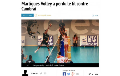 Martigues 0/3 Cambrai. L’analyse de Maritima.info 