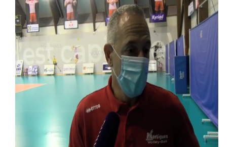  MVB 1/3 Fréjus. Trop de fautes en attaque et au service pour le coach 