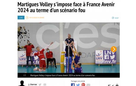 Martigues 3/2 FA 2024. Revivez le match avec Maritima 