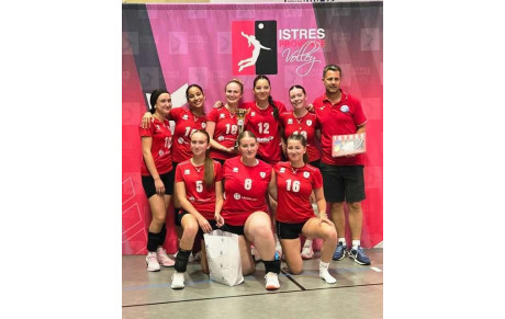 Les M18F montent sur le podium au tournoi d’Istres