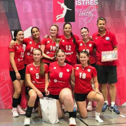 Les M18F montent sur le podium au tournoi d’Istres