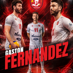 Gaston Fernandez poursuit l'aventure avec le Martigues Volley-Ball
