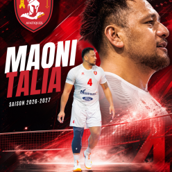 Maoni Talia poursuivra l'aventure avec le Martigues Volley-Ball