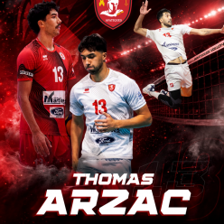 Thomas Arzac poursuivra l'aventure avec le Martigues Volley-Ball