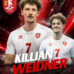Killian Weidner poursuivra l'aventure avec le Martigues Volley-Ball