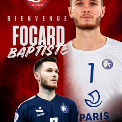 Baptiste Focard rejoint le Martigues Volley-Ball pour la saison 2026-2027